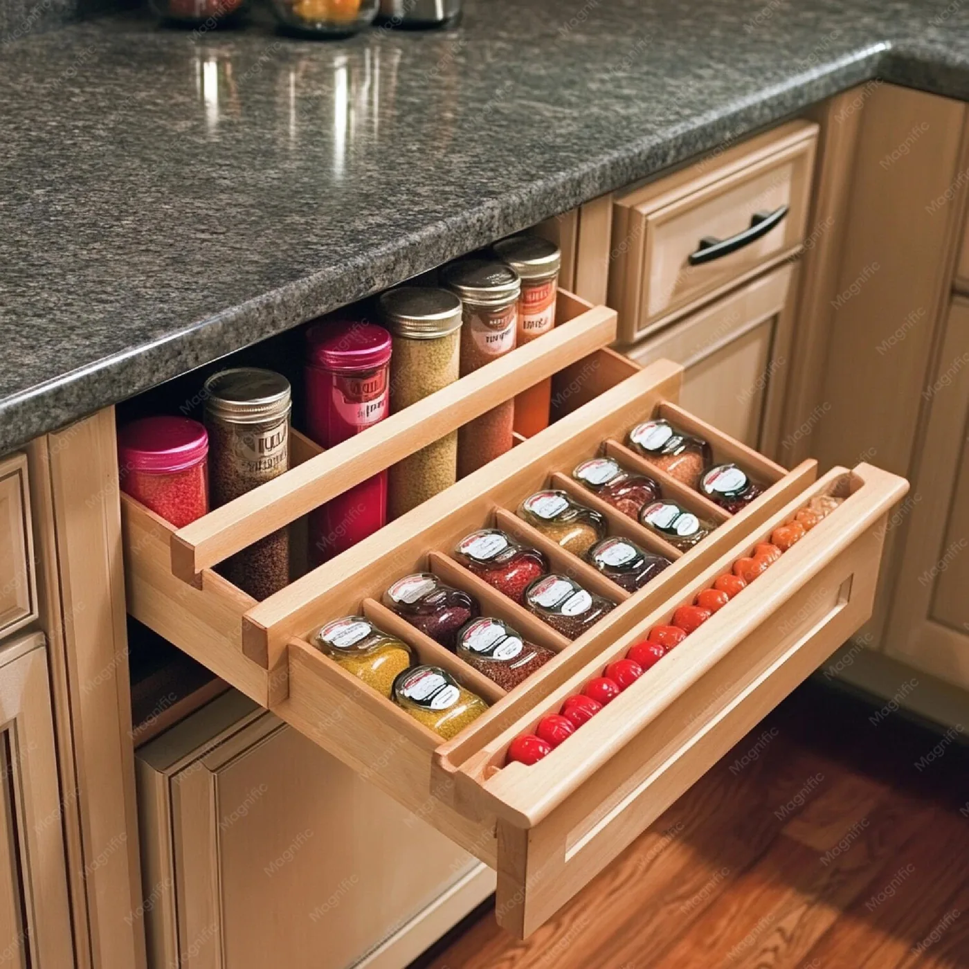 Professionally organized pantry